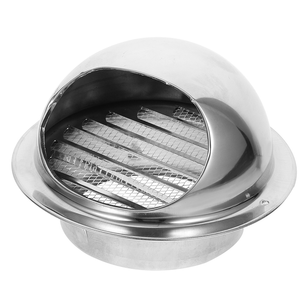 Mobutofu Outdoor Vent Cap 304 Stainless Steel Square Ventilation 1Pack For Property Managers