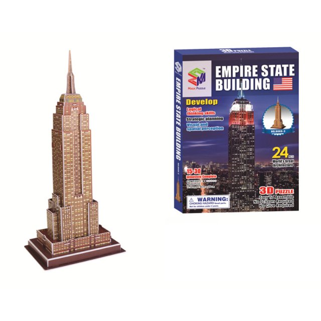 FAROOT 3D Paper Puzzle Early Educational Toys London Bridge World Building Jigsaw