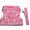 pink, variant on Pet Dog Harness And Leash Set Reflective Escape Proof Mesh Cat Dog Walking Harness Leads Adjustable Bunny Printed Cat Puppy Vest