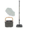 thumbnail image 2 of Vaidha Mop And Bucket With Wringer Set Support Self Separation Sewage And Clean Water Telescopic Stainless-Steel Mop Cleaning Bucket Mop For Floors Kitchen, 2 of 7