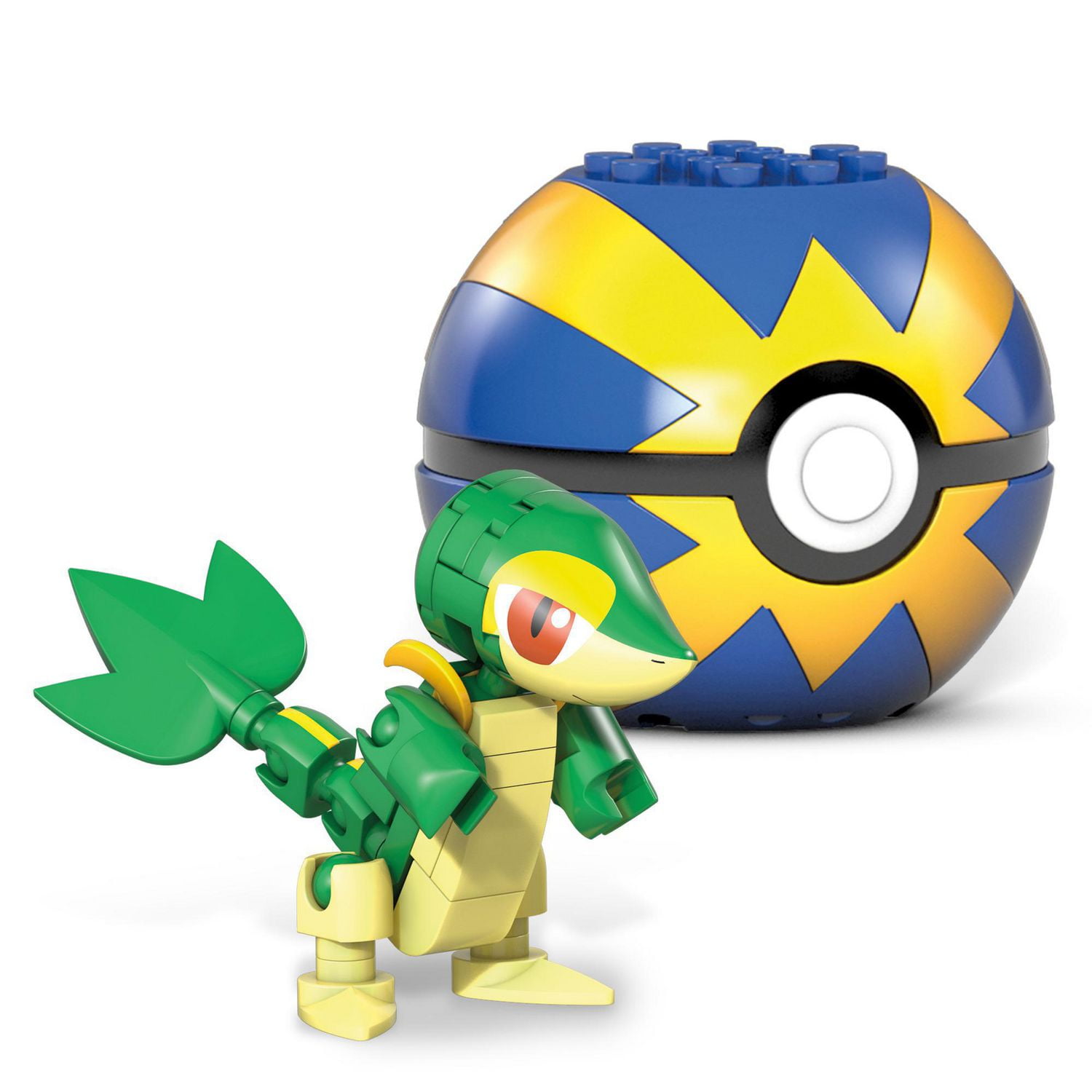 Figurine Snivy Pokémon à construire - 22 Blocs