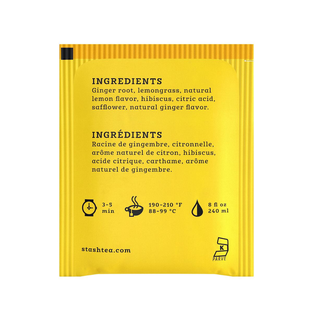 Stash Lemon Ginger Herbal Tea