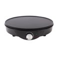 thumbnail image 1 of Griddle Crepe Maker, Electric Griddle Crepe Maker US Plug 100-120V Non Stick with Wooden Spatula for Snack Bar, 1 of 7