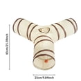 thumbnail image 3 of Cat Tunnel Interactive Play Tube with Crinkle Sound and Y Shape Design for Indoor Use, 3 of 4