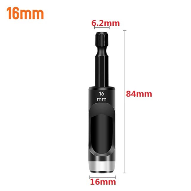 Hex Shank Adapter Electric Machine Hollow Punch for Drill Cardboard Leather Belt