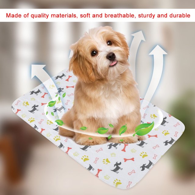 Tapis pour Chien en Polyester Durable, Tapis d'Urine Respirant et Robuste, pour Chien Chat