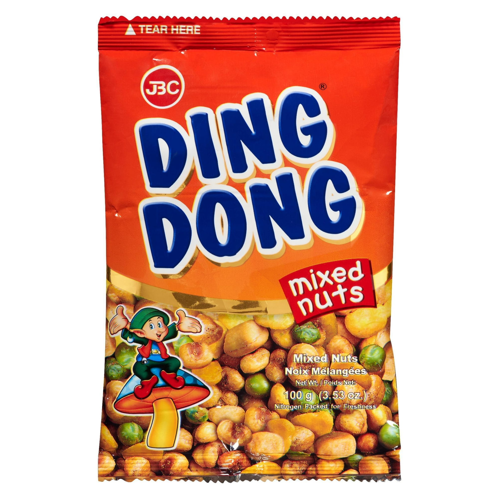 Ding Dong Mixed Nuts 100g per Bag