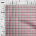 thumbnail image 1 of oneOone Georgette Viscose Fabric Madras Check Printed Fabric 1 Yard 42 Inch Wide, 1 of 4