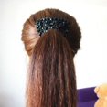 thumbnail image 4 of MesaSe Twist Rhombus Beaded Hair Side Combs Stretchable Double Clips Bun Maker, 4 of 16