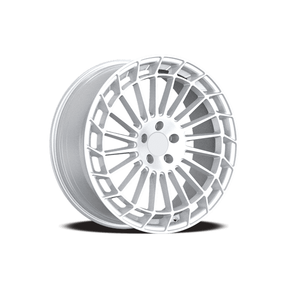 Set of four (4) YKW MR3 rims - 19x8 inch Silver alloy wheels for 2015 - Present Mercedes-Benz C-Class