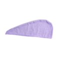 thumbnail image 1 of Microfiber Hair Drying Towels Fast Drying Hair Long Hair Wrap Hair Towel (Purple), 1 of 9