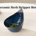 thumbnail image 2 of Herb Stripper Bowl with Textured Interior Ridges for Efficient Leaf Stripping and Contained Herb Processing, 2 of 3