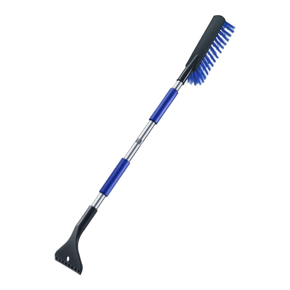 Ohufall 2in1 Car Snow Ice Scraper Brush For Car SUV Trucks Detachable Snow Scraper With Foam Grip PVC Brush For Car Windshield, Dual-use Ice Scraper & Snow Brush, Practical Car Snow Shovel