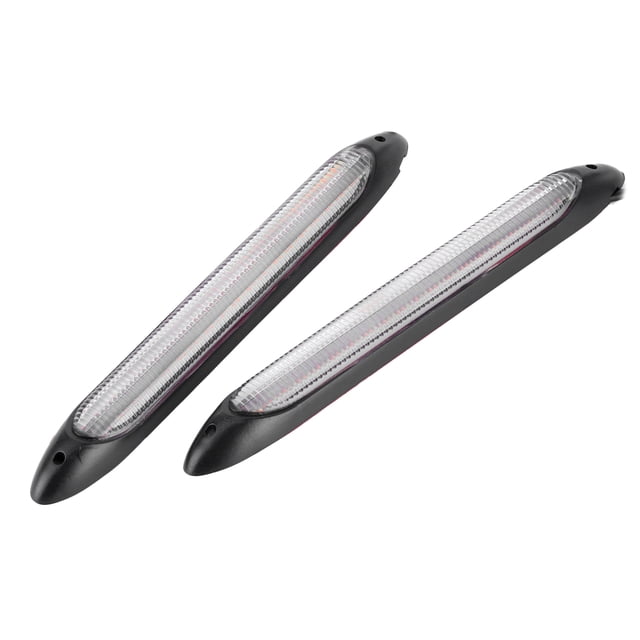 Daytime Running Light Bar Universal Car Light Car Modified Accessory Pair Of LED Daytime Running Lamp Strip Turn Signal White Yellow Light Color Waterproof