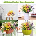 thumbnail image 3 of Baohd 5pcs/set Arrangement de Fleurs Artificielles Réalistes Entretien Bas et 1Set Rose Réaliste, 3 of 6