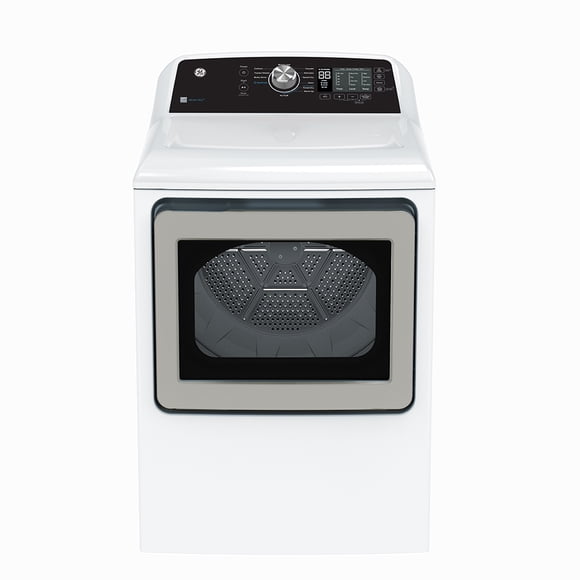 GE Séchoir Électrique à Chargement par le Dessus de 7,4 Pi3 avec Cycle SaniFresh Blanc - GTD68EBMRWS