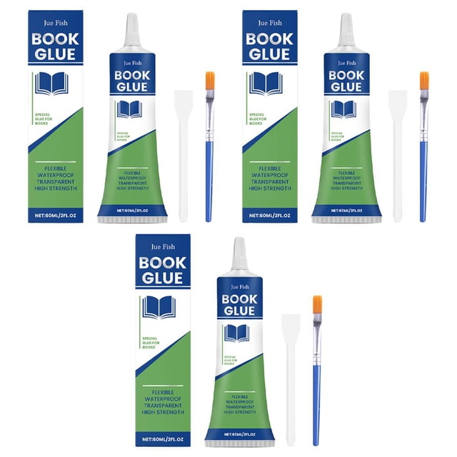 Book Repair Glue Professional Book Repair Adhesive Quick Drying Library