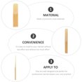 thumbnail image 3 of 10 Pcs Roseaux de Clarinette Couleurs Assorties pour Usage Professionnel 2.0 Po, 3 of 8