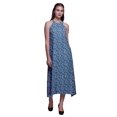 thumbnail image 1 of Bimba Robe de Plage d'Été pour Femmes à Imprimé Floral, Dos Nu, Col Licou – X-Grand, 1 of 6