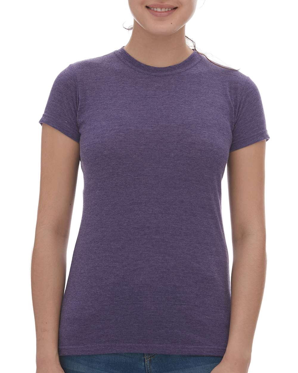 M&O 3540 T-Shirt pour Femmes en Mélange de Luxe