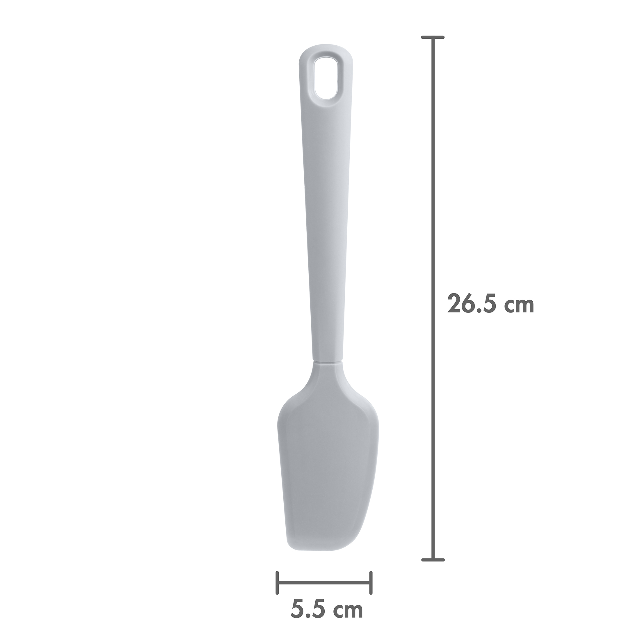 Spatule en Silicone Mainstays, Gris