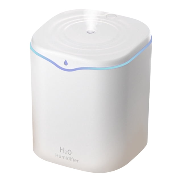 Dvkptbk Humidifier Large Room 2.2L Dual Spray Humidifiers for Bedroom, Desktop Cool Mist Humidifiers for Baby Rooms Travel Office, Auto Shut-Off, Super Quiet