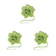 thumbnail image 3 of QualitChoice Rideau Tieback Punch-free Élégant Forme de Fleur Décorative Remplacement Boucle de Maison Attache Ornement Accessoires Vert 3PCS, 3 of 6