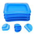thumbnail image 3 of MesaSe 4 Pcs Bars à Glace Gonflables Refroidisseurs Plateaux de Service Alimentaire (Transparent), 3 of 10