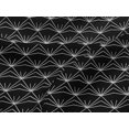 thumbnail image 4 of oneOone Viscose Jersey Fabric Shapes Geometric Sashiko Print Sewing Fabric BTY 60 Inch Wide, 4 of 5