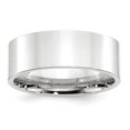 thumbnail image 1 of 10KW 8mm Standard Flat Comfort Fit Band Size 7 Size 7, 1 of 3