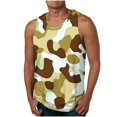 thumbnail image 2 of Aboser Débardeurs Camouflage pour Hommes Performance T-Shirts Sans Manches Mode Course Entraînement Chandail Ample Col Rond Débardeurs Athlétiques Séchage Rapide T-Shirts, 2 of 5