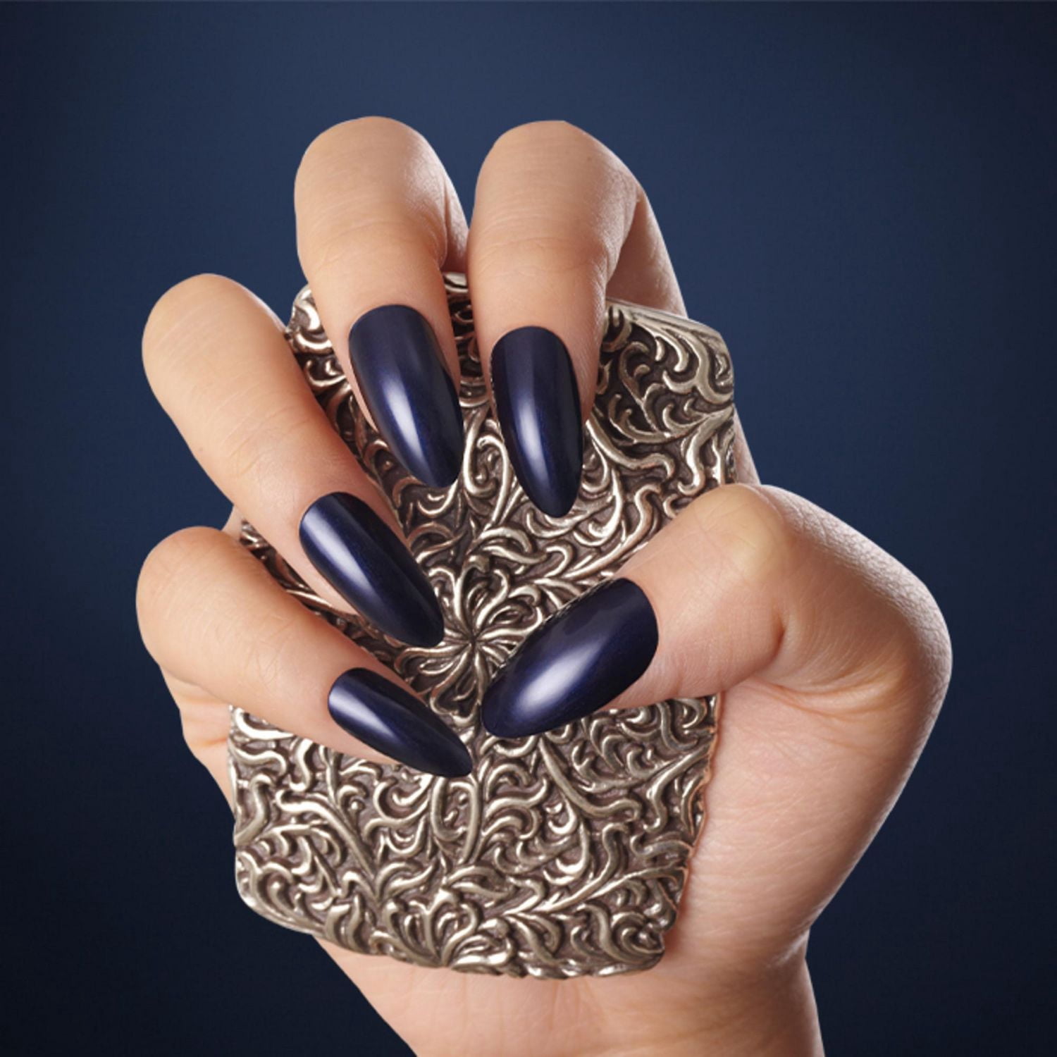 Kiss 100 faux ongles - Longs, modèle Stiletto