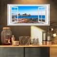 thumbnail image 1 of Design Art - Open Window to Blue Seashore, 1 of 3