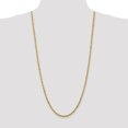 thumbnail image 2 of 14k Yellow Gold 30 Inch 4mm Rope Chain Necklace Pendant Charm, 2 of 9
