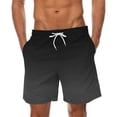 thumbnail image 1 of ohmzyzo Mens Swim Trunks Quick Dry Swim Shorts Gradient Color Beach Shorts with Pockets Funny Swimwear Bathing Suits, 1 of 4