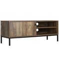 thumbnail image 1 of HOMCOM TV Cabinet Entertainment Center w/ Sliding Door Living Room Coffee, 1 of 9