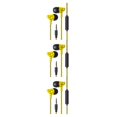 thumbnail image 4 of maskred Phone Music Wired Earphone In -ear Wire Control Cellphone 3 .5mm Plug Earbuds Headset Yellow 3Set, 4 of 6