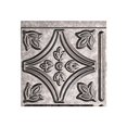 thumbnail image 2 of FASÃ„DE Traditional Style/Pattern 1 Decorative Vinyl Backsplash Panel in Galvanized Steel (6X6 Inch Sample), 2 of 4