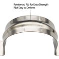 thumbnail image 4 of 20Pcs Two Hole Strap U Bracket Tube Strap Tension Clips 304 Stainless Steel Rigid Pipe Strap Fit for 2 inch Pipes(M40), 4 of 5