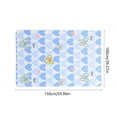 thumbnail image 3 of LSLJS Waterproof and Washable Bed Pads for Adults 59x39" Reusable Incontinence Bed Pads for Women, Elderly & Pet, Nursing Pads Incontinence Protection and Menstrual Use, 3 of 6