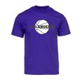 thumbnail image 1 of Gravity Threads T-Shirt de Basketball à Manches Courtes pour Hommes Los Angeles - Violet - 3TG, 1 of 1