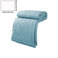 thumbnail image 3 of King Size Summer Cooling Quilt with Ice Silk Feel, Moisture-Wicking and Temperature Regulating, Perfect for Air Conditioned Rooms, Machine Washable and Hypoallergenic, 3 of 8