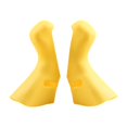 thumbnail image 1 of Lipstore 2 Pieces Bike Brake Levers Hoods Protector Anti Slip Bike Brake Handle Cover Yellow, 1 of 8