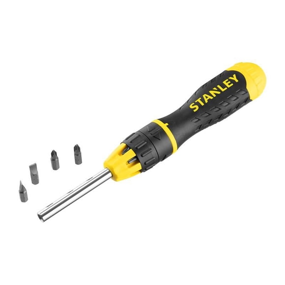 STANLEY® - Multibit Ratchet Screwdriver &10 Bits