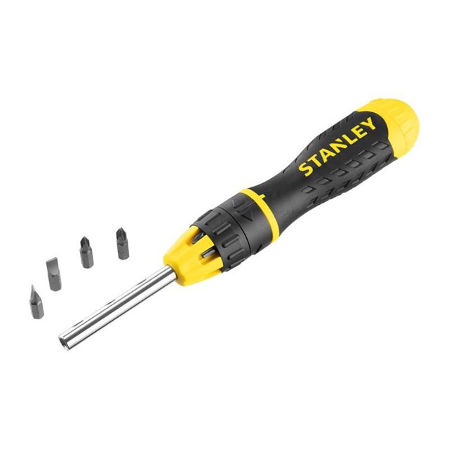 STANLEY® - Multibit Ratchet Screwdriver &10 Bits