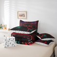 thumbnail image 4 of Erosebridal Video Game Bedding Sets Twin Size,Geometric Hexagon Comforter Sets with Sheets,Gradient Decor,Reversible,7pcs, 4 of 5