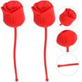 thumbnail image 4 of 2Pcs Silicone Tea Strainers Loose Tea Infuser Rose Flower Shape Loose Leaf Tea Infuser, 4 of 8