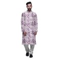 thumbnail image 1 of Atasi Ensemble Kurta-Pyjama Long en Coton pour Hommes, Kurta-Pyjama Décontracté de Designer, Vêtements, 1 of 5