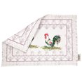 thumbnail image 5 of Vargottam Napperons - Napperon pour Table à Manger, Ensemble de 4 - Serviette en Coton Imprimée et Réversible - Napperons d'Intérieur pour Table de Salle à Manger à la Maison et en Cuisine - Coq (Gris), 5 of 5