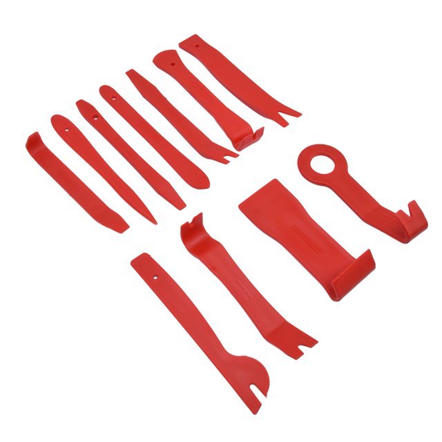 Kit de Réparation de Voiture, Ensemble d'Outils de Réparation Audio en Nylon pour Voiture, Kits de Démontage de Garniture Auto, Kit de Réparation de Voiture Audio, & Outils de Garniture